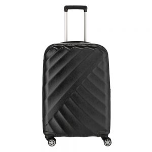 Titan Shooting Star 4 Wheel Expandable Trolley M Black/Silver