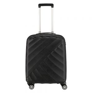 Titan Shooting Star 4 Wheel Cabin Trolley S Black/Silver