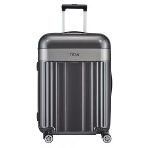 Titan Spotlight Flash 4 Wheel Trolley M Anthracite