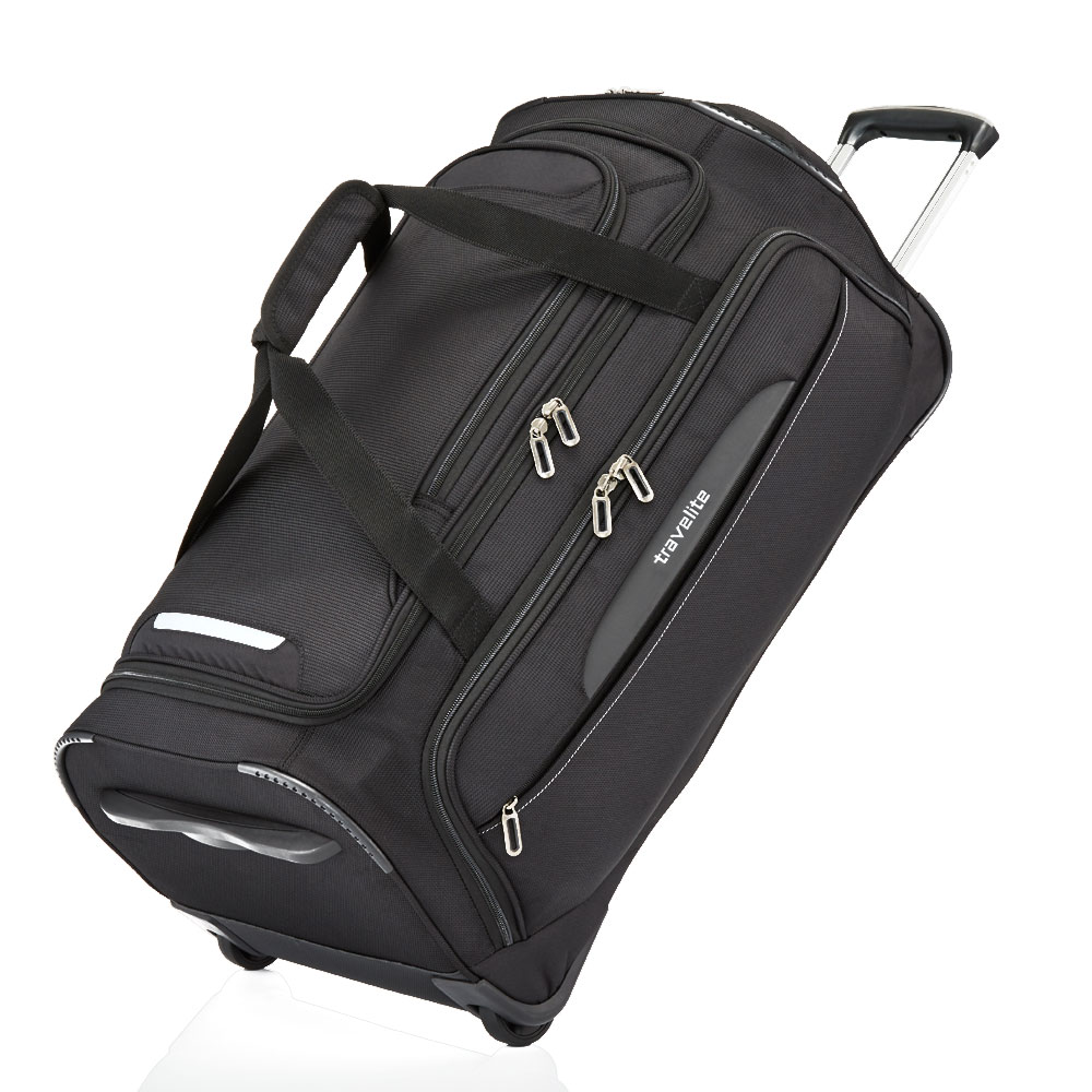 Travelite CrossLite Wheeled Duffle M Black Travelite CrossLite Wheeled Duffle M Black