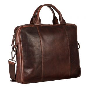 Leonhard Heyden Roma 1-Vaks Aktetas Brown