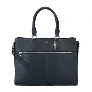 LouLou Essentiels Robuste Laptoptas 13" Silver Black