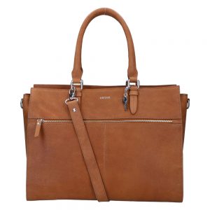 LouLou Essentiels Robuste Laptoptas 13" Silver Cognac