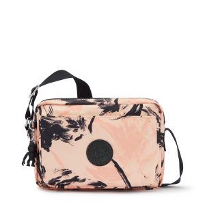 Kipling Abanu Medium Crossbody Coral Flower