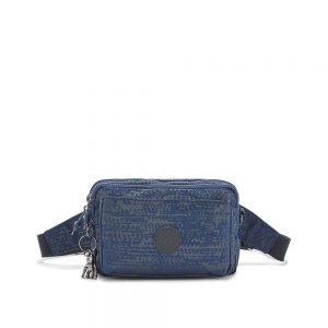 Kipling Abanu Multi Crossbody Blue Eclipse Print