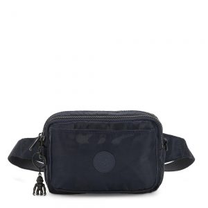Kipling Abanu Multi Crossbody Satin Camo Blue