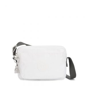 Kipling Abanu Mini Crossbody White Metallic