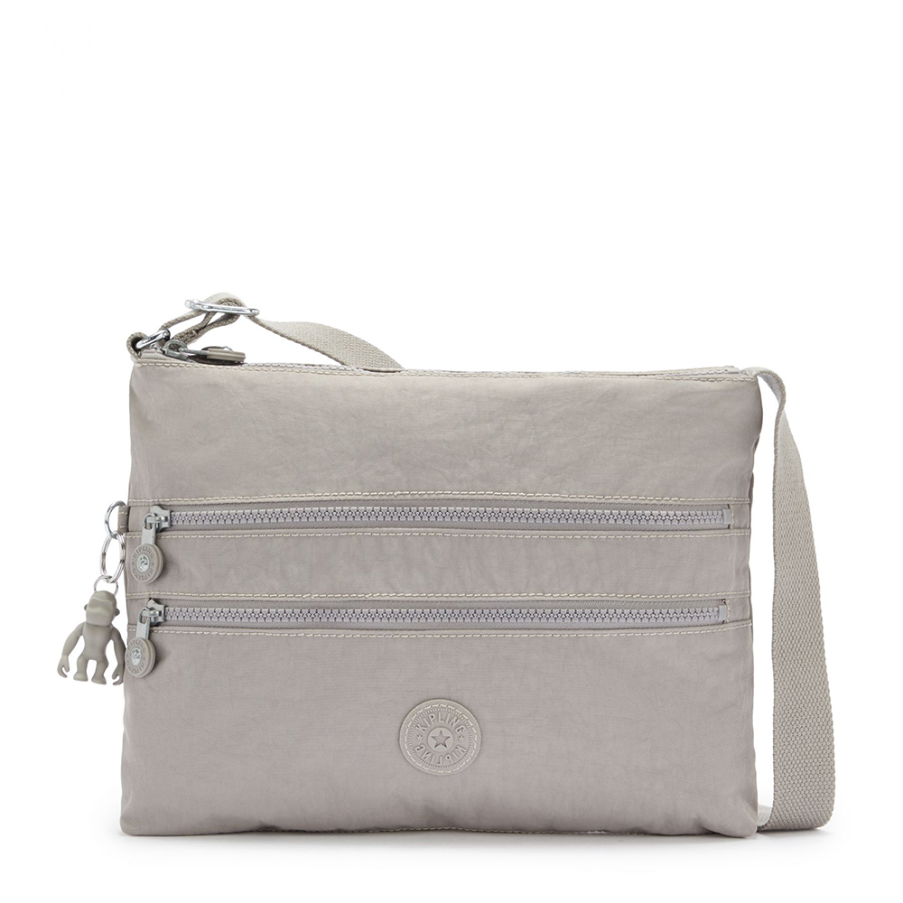 Kipling Alvar Schoudertas Grey Gris Kipling Alvar Schoudertas Grey Gris