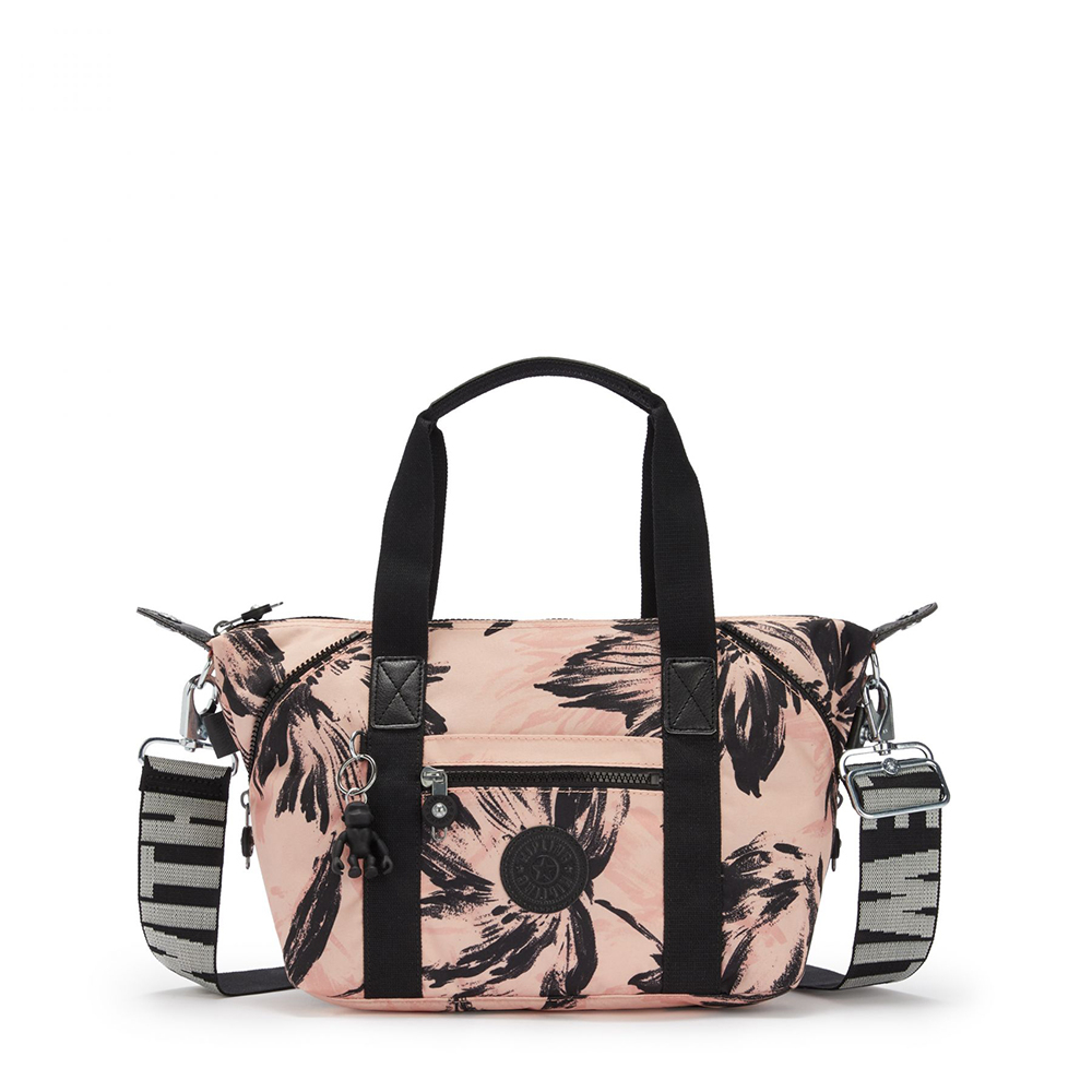 Kipling Art Mini Schoudertas Coral Flower Kipling Art Mini Schoudertas Coral Flower