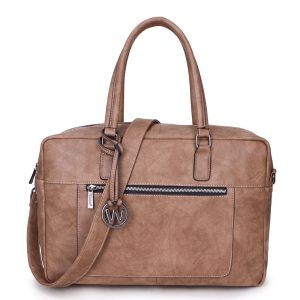 Wimona Milena Schoudertas Taupe