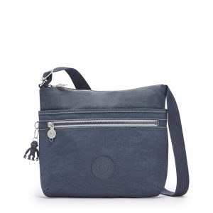 Kipling Arto Schoudertas Grey Slate