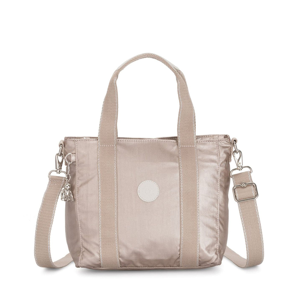 Kipling Asseni Mini Schoudertas Metallic Glow Kipling Asseni Mini Schoudertas Metallic Glow