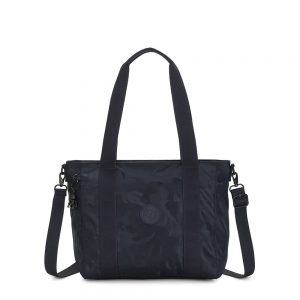 Kipling Asseni Small Schoudertas Satin Camo Blue