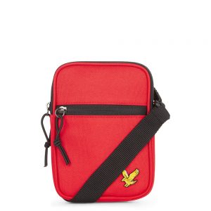 Lyle & Scott Core Mini Messenger Grenadine Red