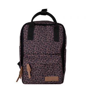 Little Indians Kids Leo Backpack Leopard Brown