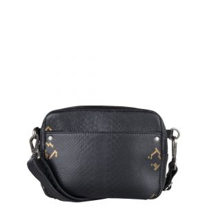 Cowboysbag X Bobbie Bodt Bag Bobbie Schoudertas Snake Black And Gold