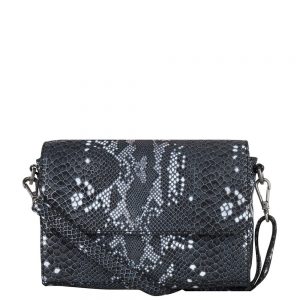 Cowboysbag X Bobbie Bodt Bag Onyx Schoudertas Snake Black And White