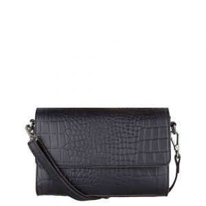 Cowboysbag X Bobbie Bodt Bag Topaz Schoudertas Croco Black