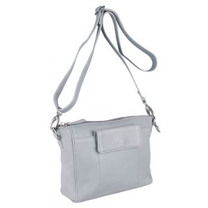MyK Bag Avalon Schoudertas Silver Grey