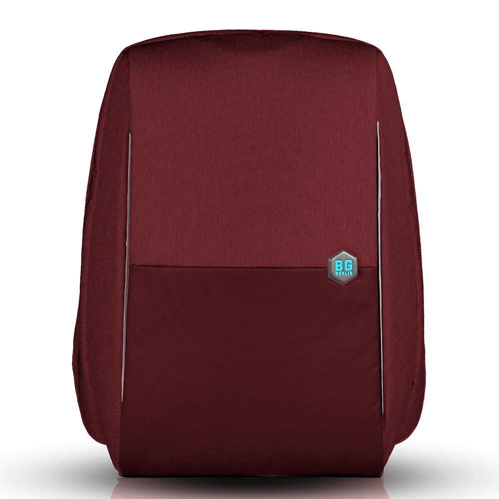 BG Berlin MetroBag 17'' Anti-Diefstal Rugzak Burgundy BG Berlin MetroBag 17'' Anti-Diefstal Rugzak Burgundy