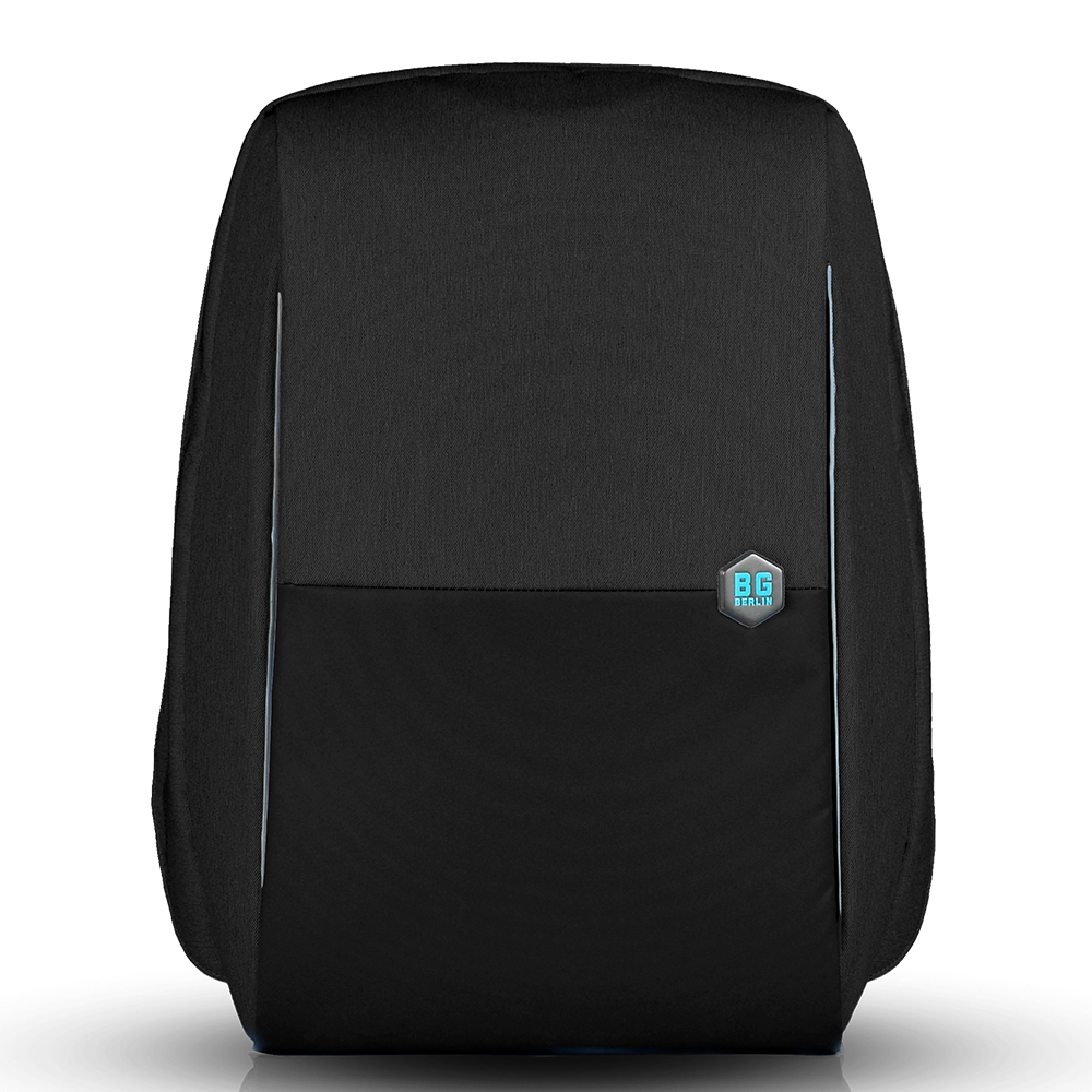 BG Berlin MetroBag 17'' Anti-Diefstal Rugzak Black Asphalt BG Berlin MetroBag 17'' Anti-Diefstal Rugzak Black Asphalt