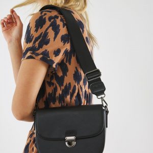 Mexx Zadeltas Met Strap Zwart