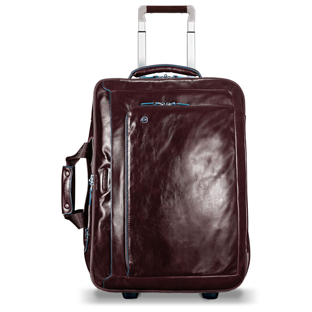 Piquadro Blue Square Cabin Trolley 15.6" Mahogany Piquadro Blue Square Cabin Trolley 15.6" Mahogany