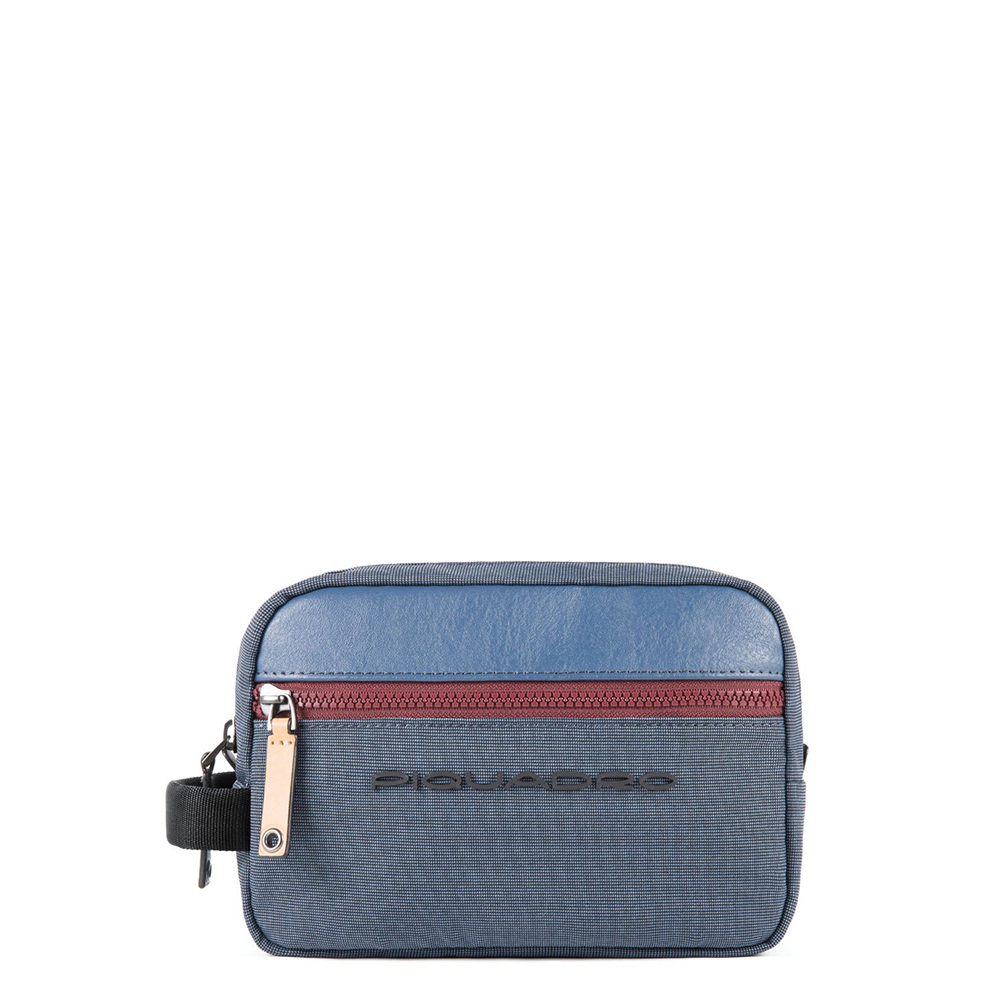 Piquadro Blade Toiletry Bag Blue Piquadro Blade Toiletry Bag Blue