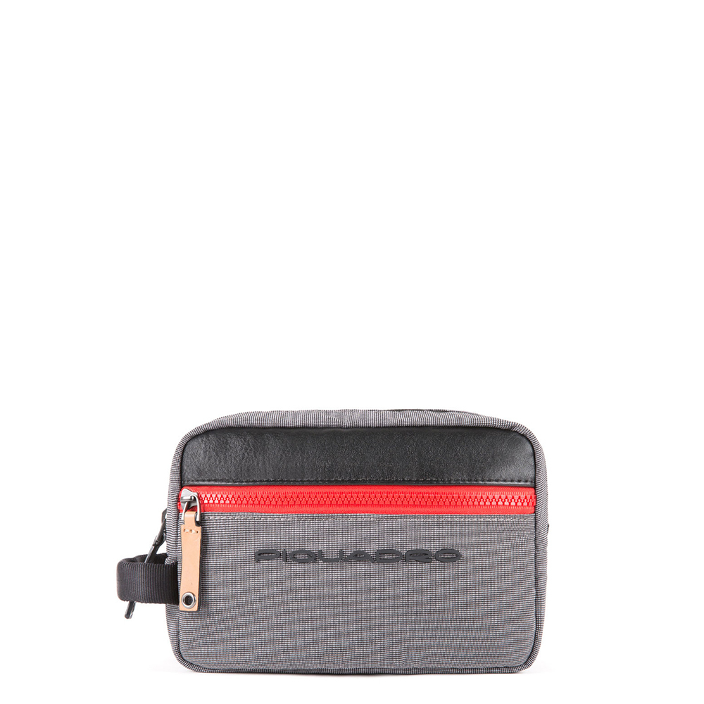 Piquadro Blade Toiletry Bag Grey Piquadro Blade Toiletry Bag Grey