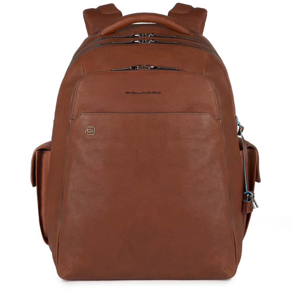 Piquadro Black Square Laptop Backpack 15'' Tobacco Piquadro Black Square Laptop Backpack 15'' Tobacco