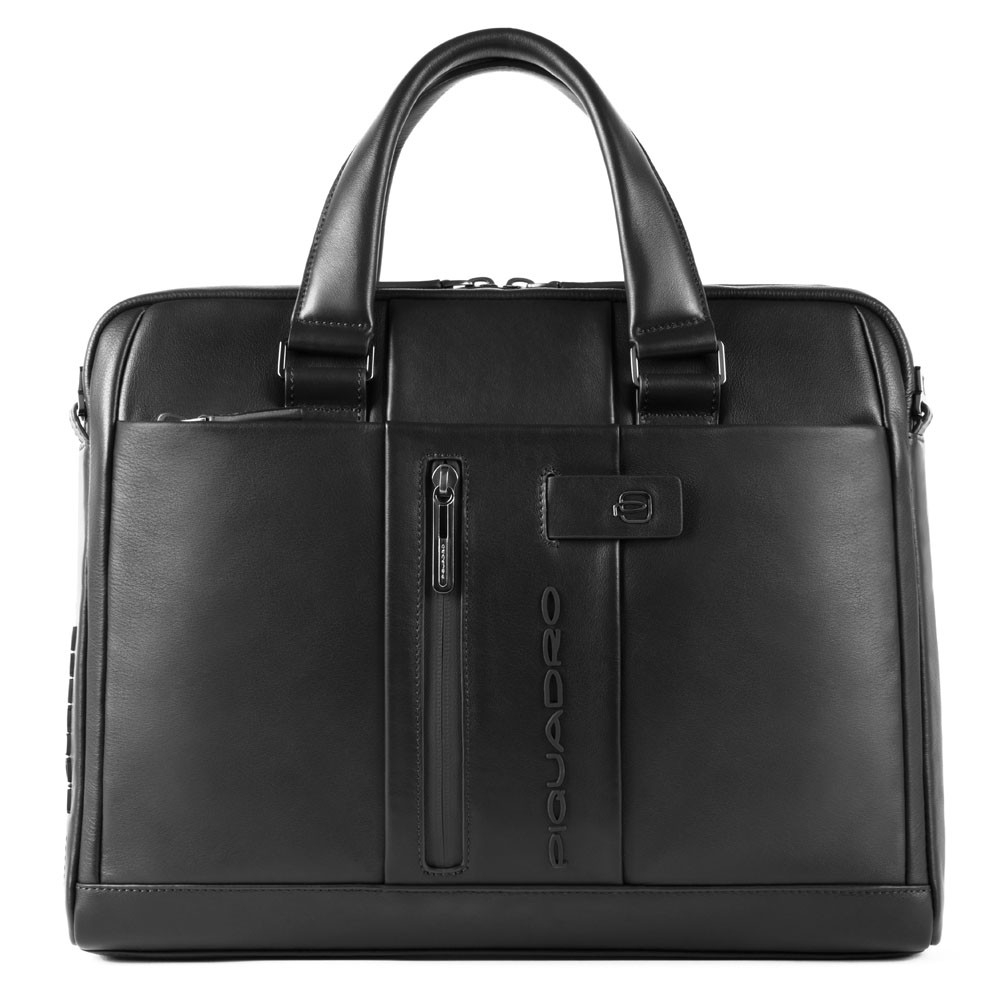Piquadro Urban Slim Portfolio Computer Briefcase 14'' Black Piquadro Urban Slim Portfolio Computer Briefcase 14'' Black