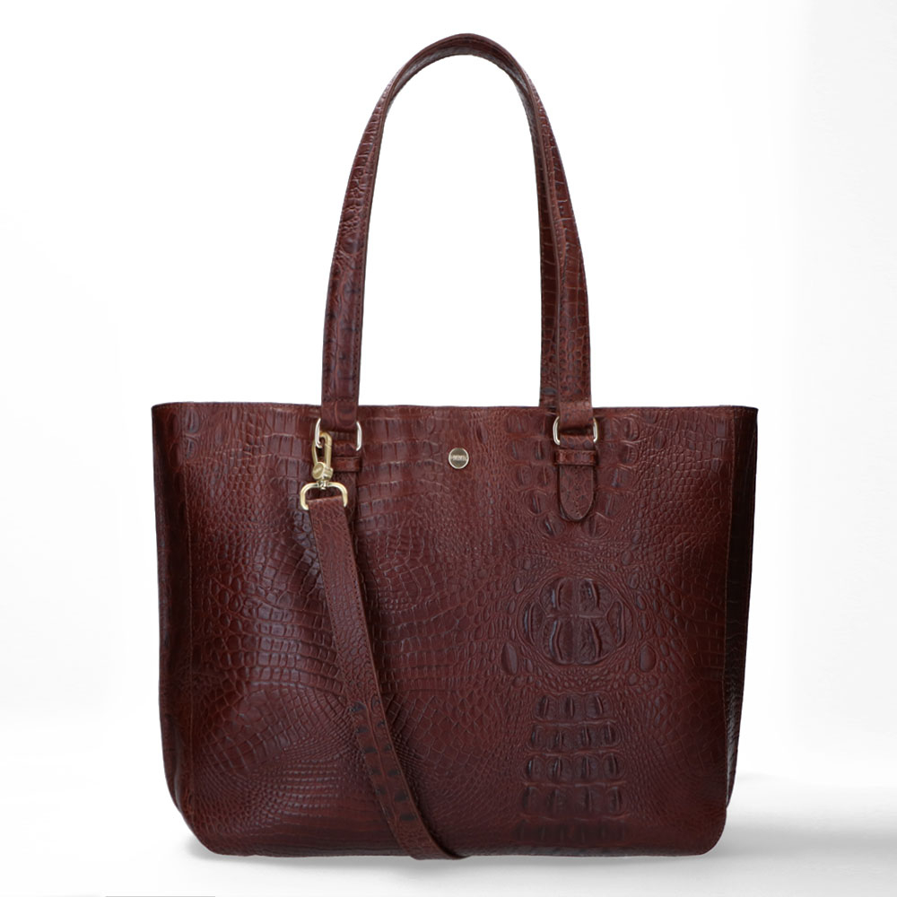 FMME Caithy Laptoptas 13.3" Croco Brown FMME Caithy Laptoptas 13.3" Croco Brown