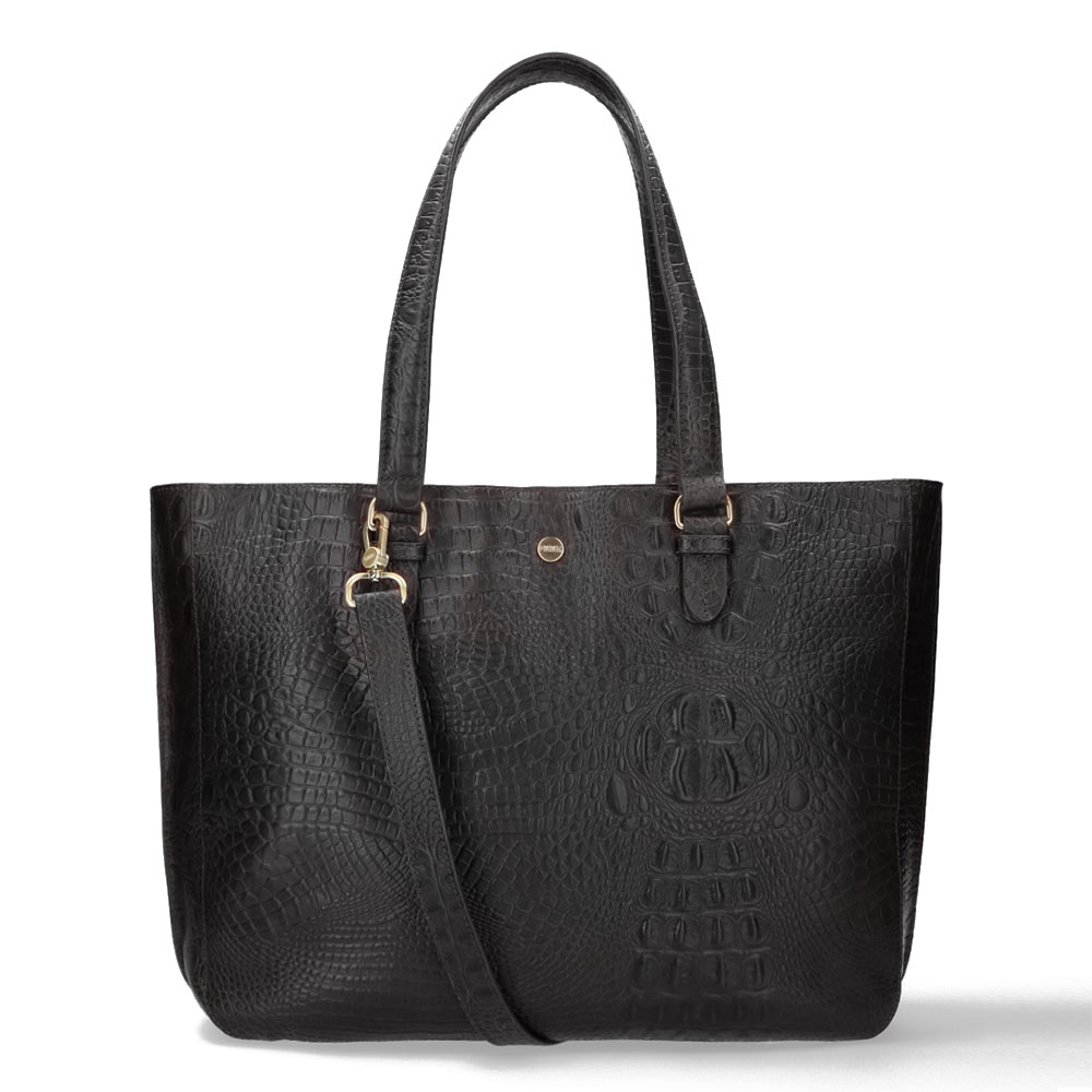 FMME Caithy Laptoptas 15.6" Croco Black FMME Caithy Laptoptas 15.6" Croco Black