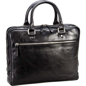 Leonhard Heyden Cambridge 1-Vaks Aktetas Black