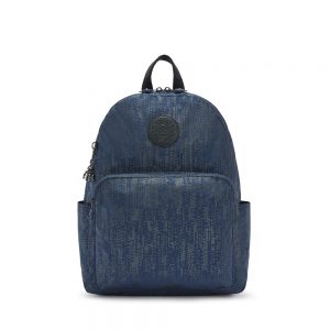 Kipling Citrine Rugzak Blue Eclipse Print