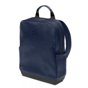 Moleskine Classic Leather Backpack Sapphire Blue