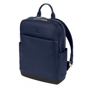 Moleskine Classic Leather Pro Backpack Sapphire Blue