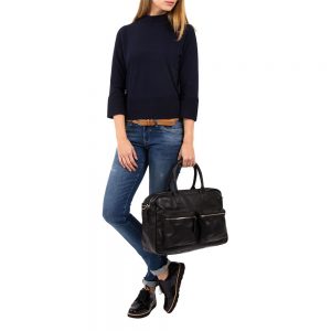 Cowboysbag The College Bag Schoudertas Black