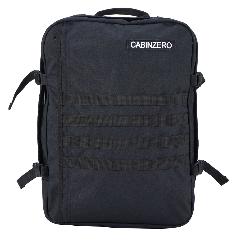 CabinZero Military 44L Lightweight Cabin Bag Absolute Black CabinZero Military 44L Lightweight Cabin Bag Absolute Black