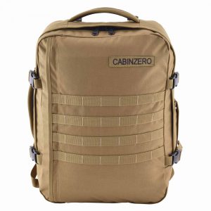 CabinZero Military 36L Lightweight Adventure Bag Desert Sand