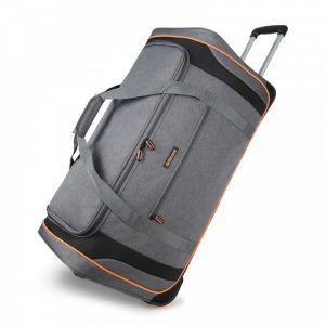 Decent Flexplus Reistas Met Wielen 78cm Grijs/Oranje