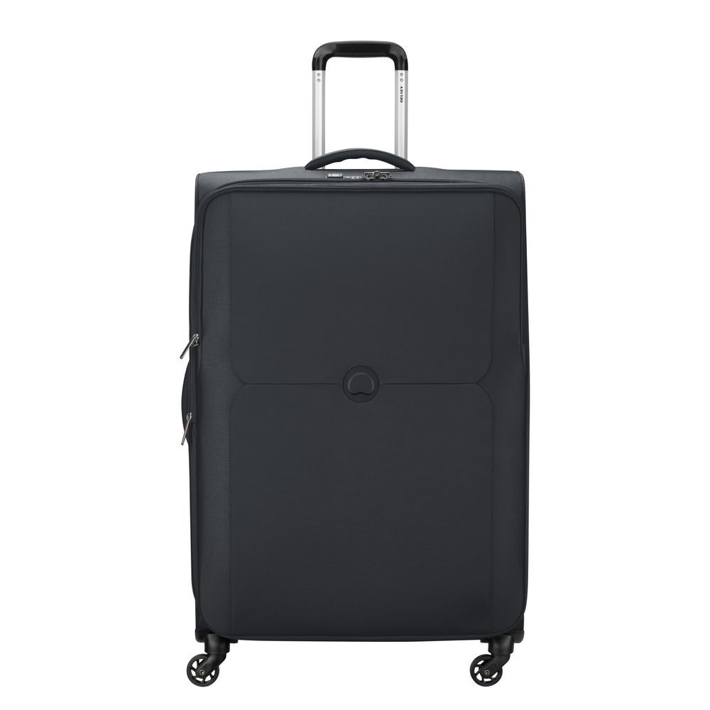 Delsey Mercure 4 Wheel Spinner 78 Expandable Black Delsey Mercure 4 Wheel Spinner 78 Expandable Black