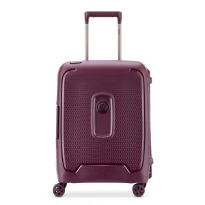 Delsey Moncey 4 Wheel Slim Cabin Trolley 55 Purple