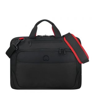 Delsey Parvis Plus Laptop Bag 1-CPT 15.6" Black