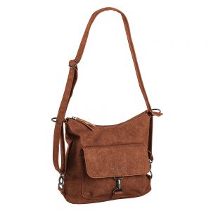 Daniel Ray Duval Schoudertas / Rugtas Cognac