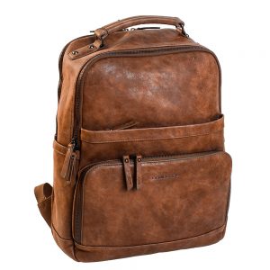 Daniel Ray Lafayette Laptop Rugtas 15" Cognac