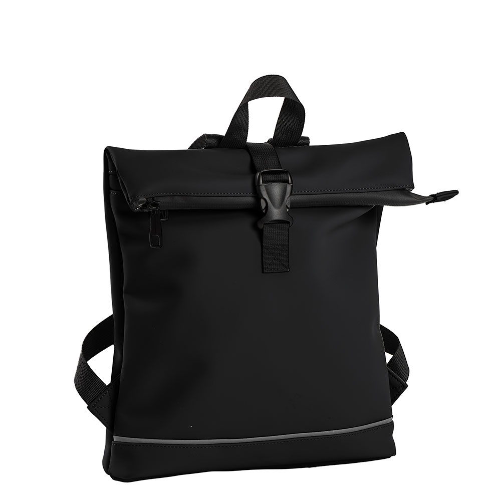 Daniel Ray Jefferson Rolltop Rugtas S Waterproof Zwart Daniel Ray Jefferson Rolltop Rugtas S Waterproof Zwart