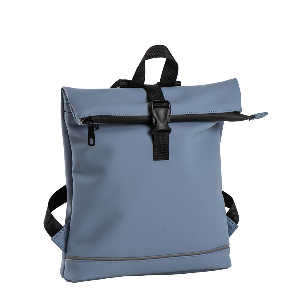 Daniel Ray Jefferson Rolltop Rugtas S Waterproof Zacht Blauw Daniel Ray Jefferson Rolltop Rugtas S Waterproof Zacht Blauw