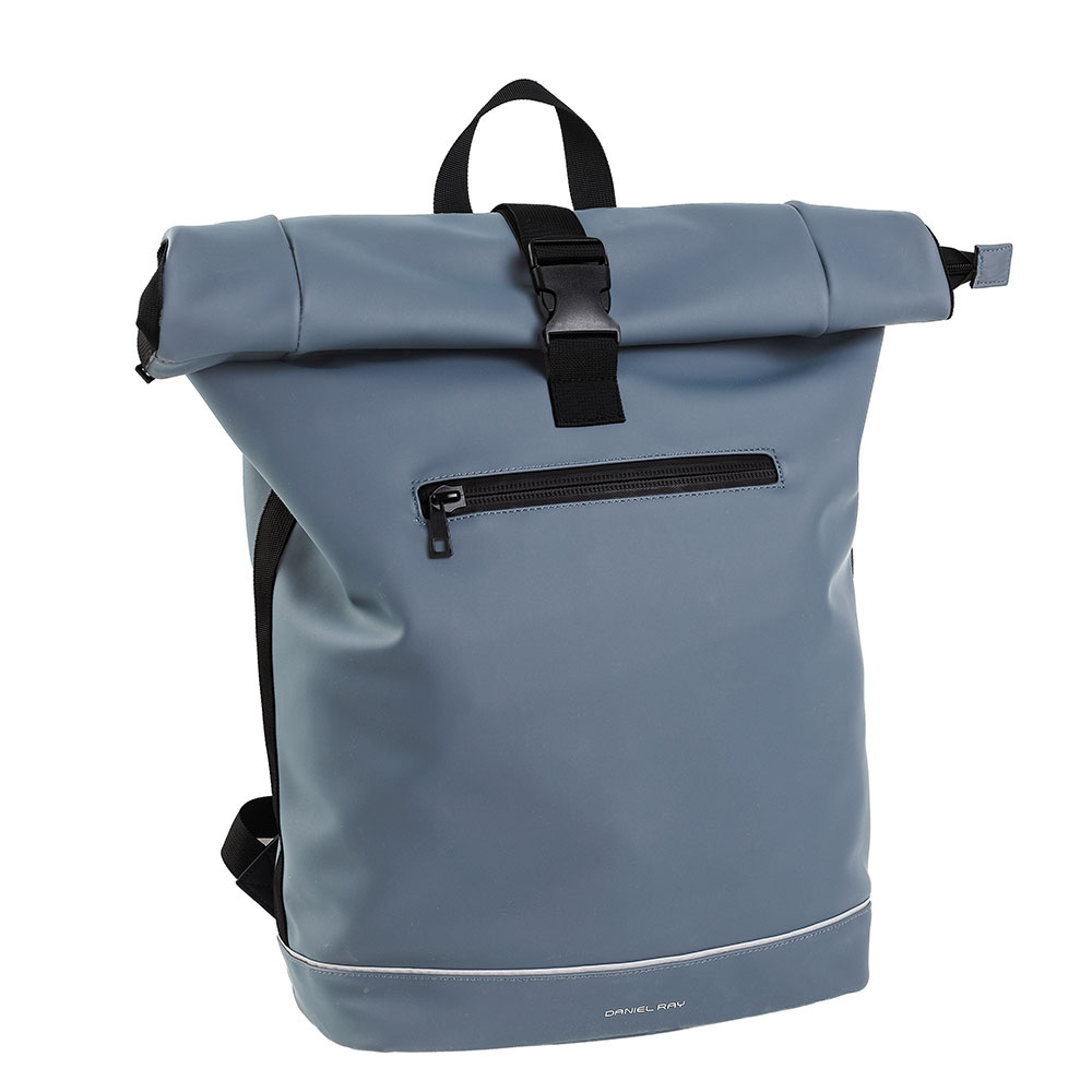 Daniel Ray Highlands Rolltop Rugtas M Waterproof 15" Zacht Blauw Daniel Ray Highlands Rolltop Rugtas M Waterproof 15" Zacht Blauw