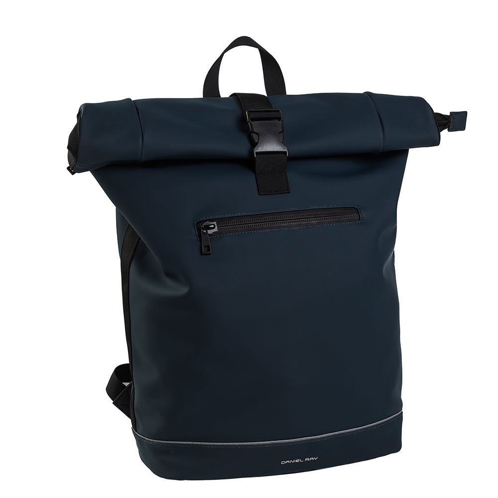 Daniel Ray Highlands Rolltop Rugtas M Waterproof 15" Marine Blauw Daniel Ray Highlands Rolltop Rugtas M Waterproof 15" Marine Blauw